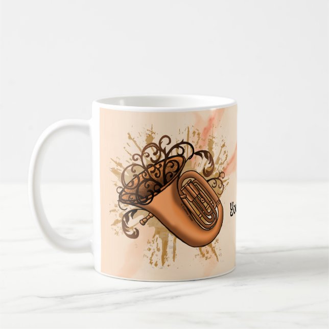 Swirl Tuba mug (Gauche)