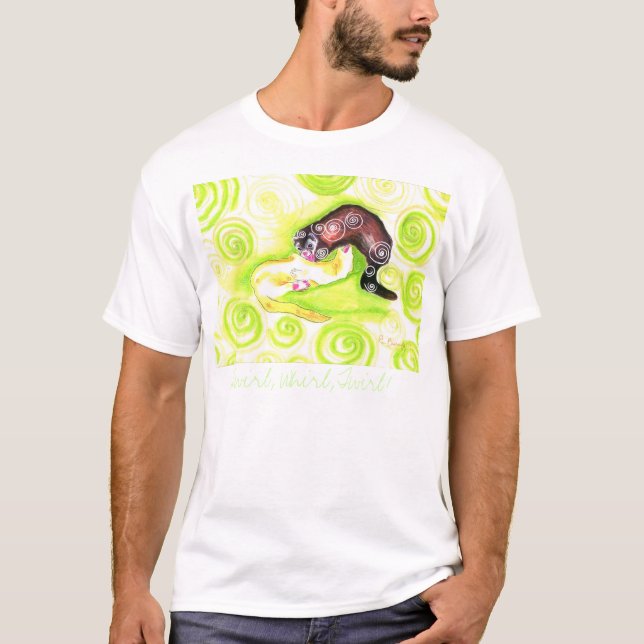 Swirl, Whirl, Twirl! T-Shirt (Front)