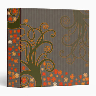 Swirl Wonderland Artistic Binder