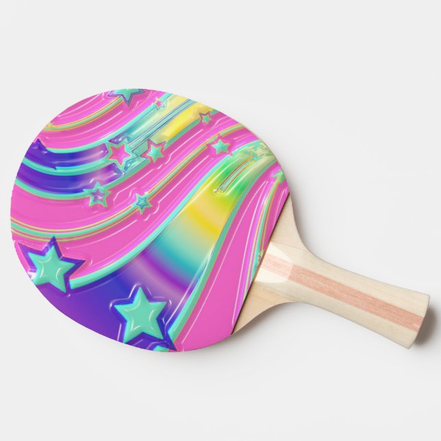 Swirlin' Ping Pong Paddle (Side)