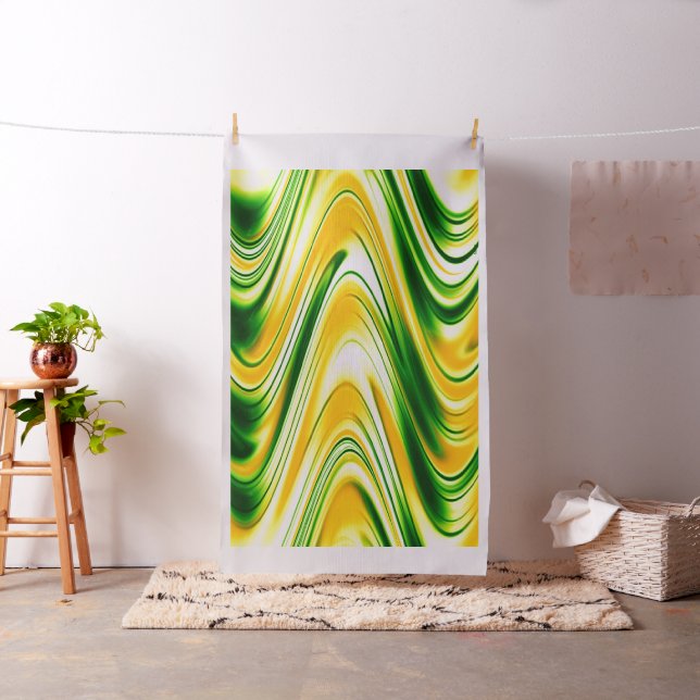 Swirling Daffodils..... Fabric (In Situ)
