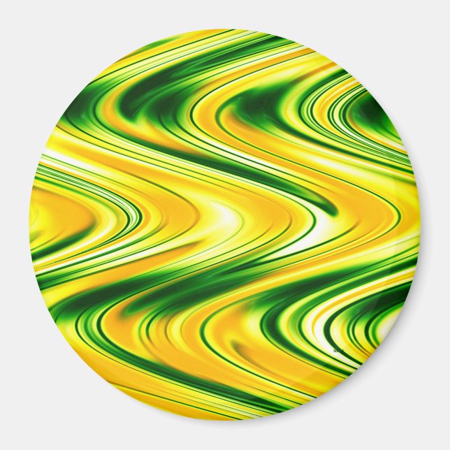 Swirling Daffodils..... Magnet (Front)