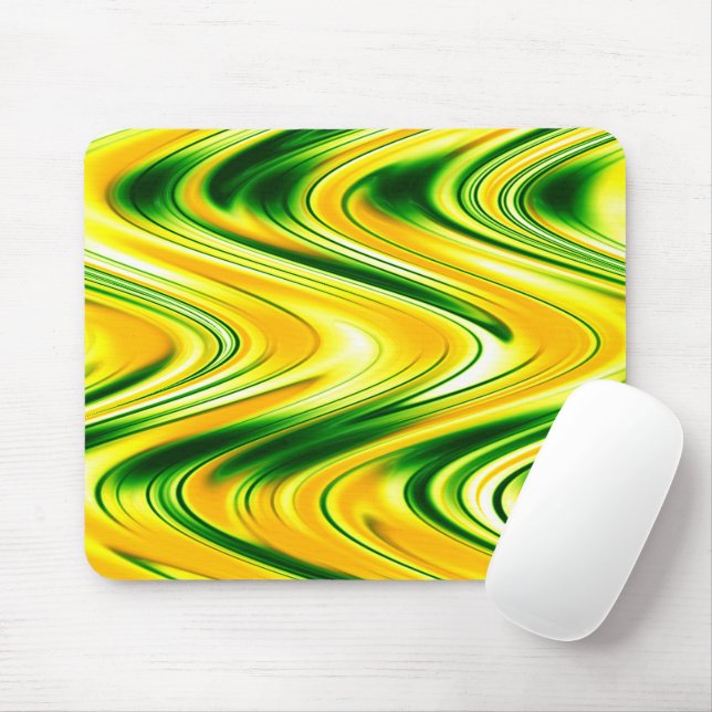 Swirling Daffodils..... Mouse Pad (With Mouse)