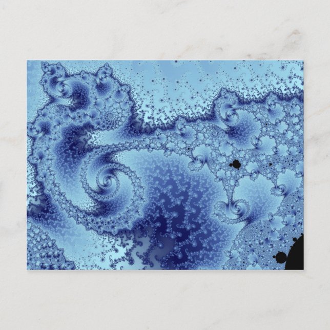 Swirling Deep Postcard (Front)