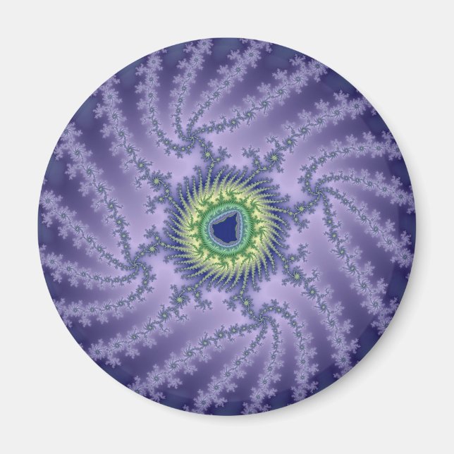 Swirling Eye - Fractal Magnet (Front)