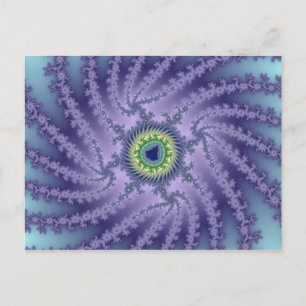 Swirling Eye - Fractal Postcard