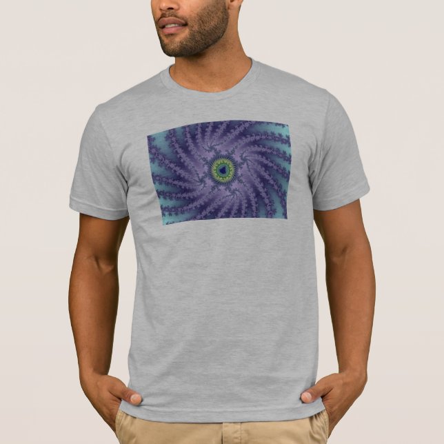 Swirling Eye - Fractal T-Shirt (Front)