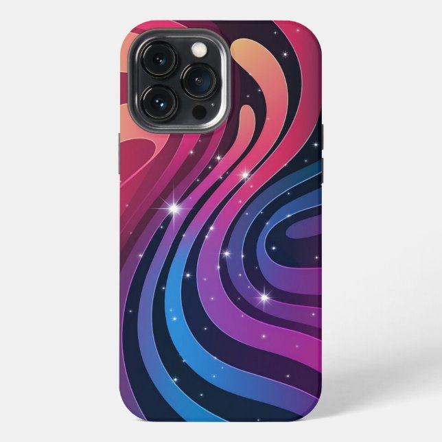 Swirling Gradient Wallpaper iPhone Case (Back)