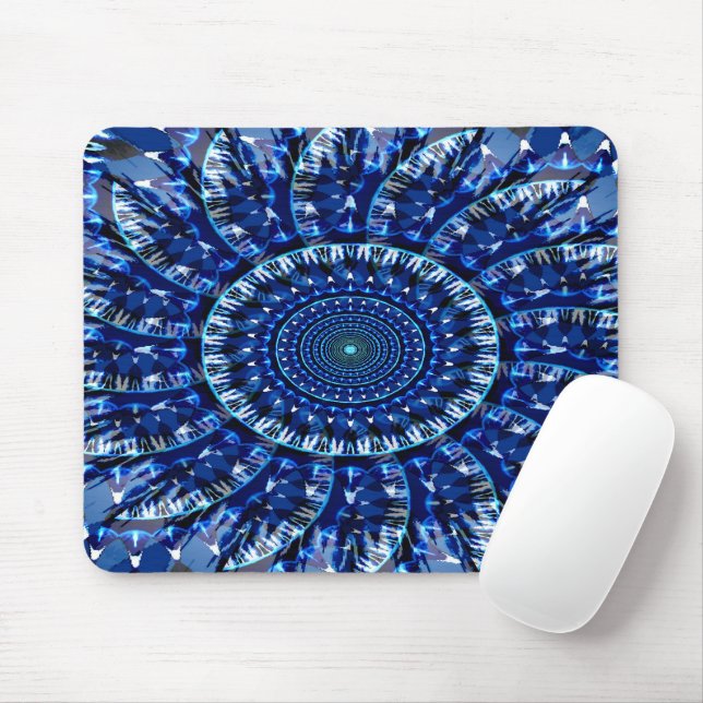 Swirling  Headdress..... Mouse Pad (With Mouse)