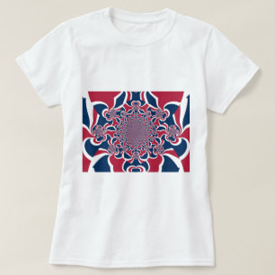 Swirling Kaleidoscope Art Print T-Shirt