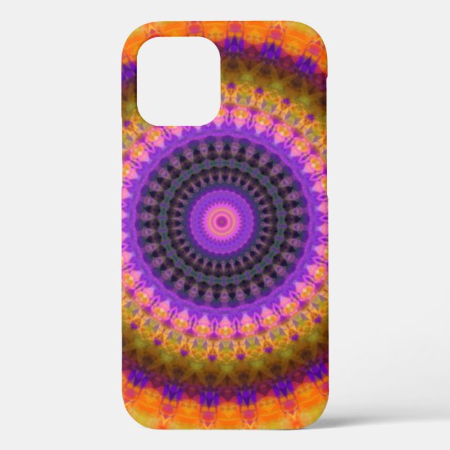 Swirling Kaleidoscope of Colours Case-Mate iPhone Case (Back)
