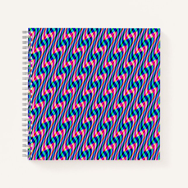 Swirling Lines..... Notebook (Front)
