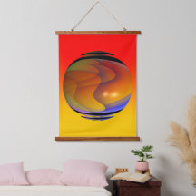 Swirling Orb Wall Tapestry