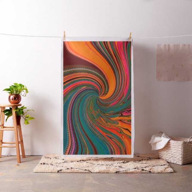 Swirling Party..... Fabric (In Situ)