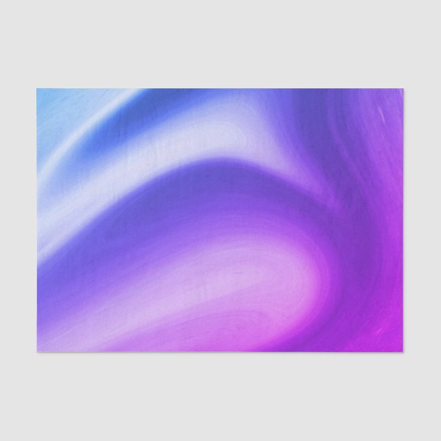Swirling Purples Tissue Paper (Front)