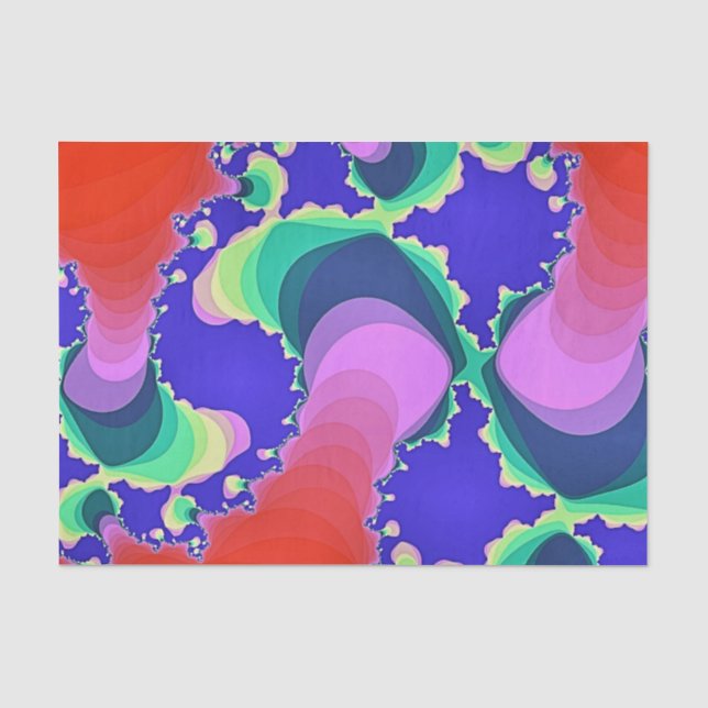 SWIRLING RIVER WATER TISSUE PAPER (Front)