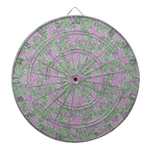 Swirling Rosettes Dartboard