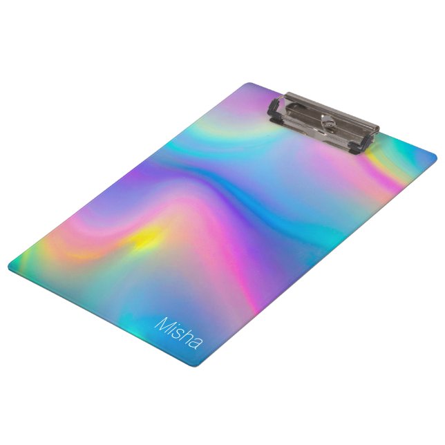 Swirling Spectrum Clipboard (Angled)