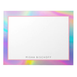 Swirling Spectrum Notepad