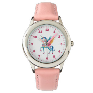 Swirling Unicorn Girls Watch