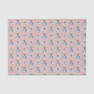 Swirling Unicorn Tissue Paper