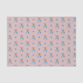 Swirling Unicorn Tissue Paper