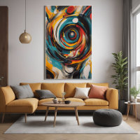 Swirling Vortex Abstract Expressionism Modern Art