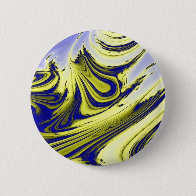 SWIRLING WATER 2 INCH ROUND BUTTON (Front)