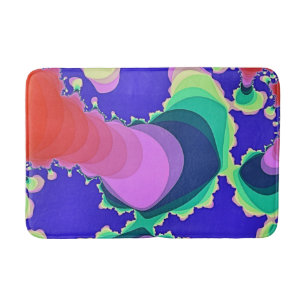 SWIRLING WATER BATH MAT