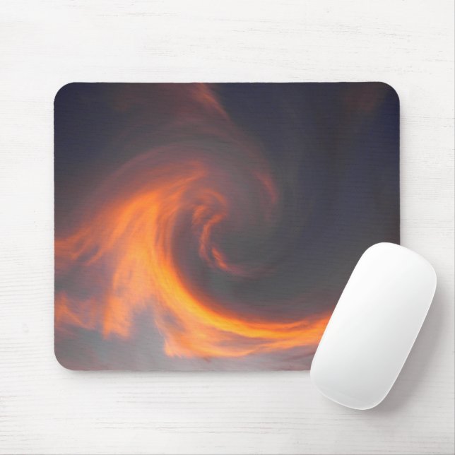 Swirling wave..... mouse pad (With Mouse)