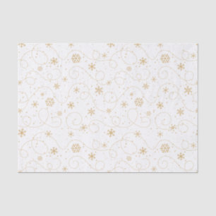 Swirls and Snowflakes Holiday Tissue Paper