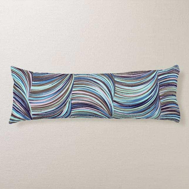 Swirls Body Pillow (Front)