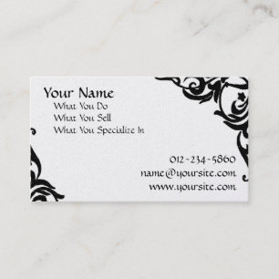 Swirls Business Card