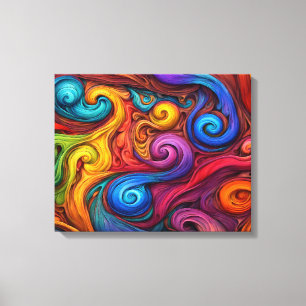 Swirls Canvas Print