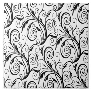 Swirls Ceramic Tile