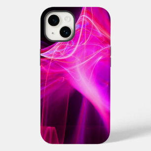 SWIRLS IN PURPLE pink fuchsia iPhone 14 Case