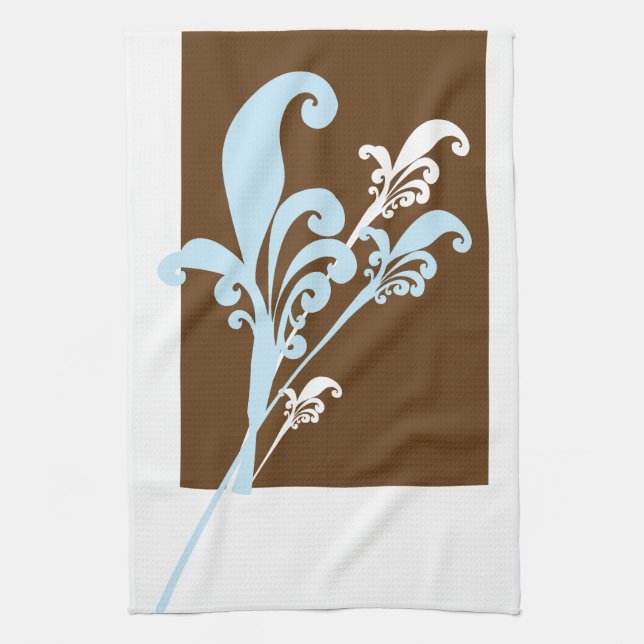 Swirls Kitchen Towel (Vertical)