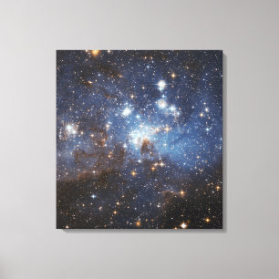 Swirls of gas and dust canvas print