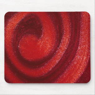 Swirls of nail polish mouse pad