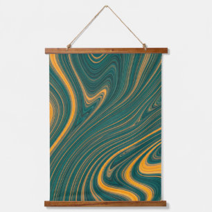 Swirls of Sunshine Hanging Tapestry