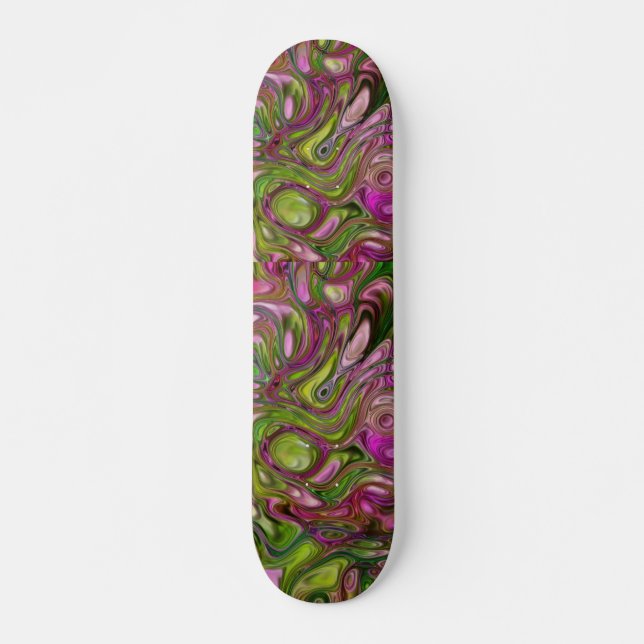 Swirls Skateboard (Front)