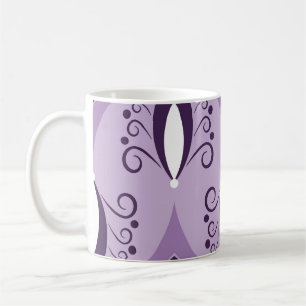 Swirls Vintage Geometric Seamless Art Coffee Mug