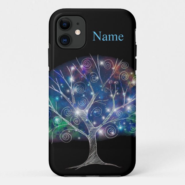 Swirly branch Tree Thunder_Cove Case-Mate iPhone Case (Back)