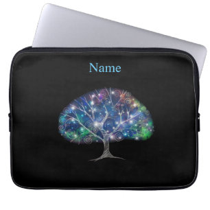 Swirly branch Tree Thunder_Cove Laptop Sleeve