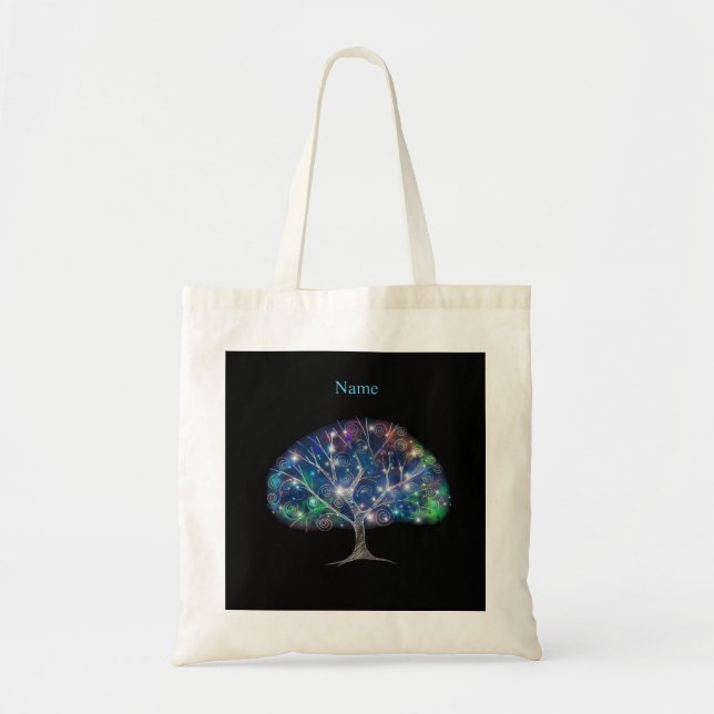 Swirly branch Tree Thunder_Cove  Tote Bag (Front)