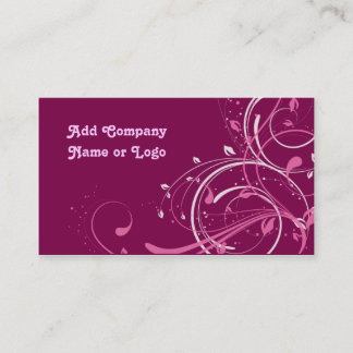 Swirly Business Card
