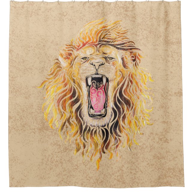 Swirly Lion (Front)