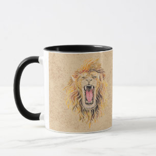 Swirly Lion Mug