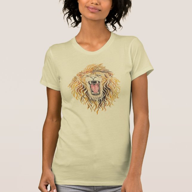 Swirly Lion T-Shirt (Front)
