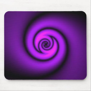 swirly purple mouse pad